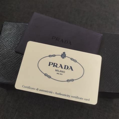 fake prada black bag|prada authenticity card.